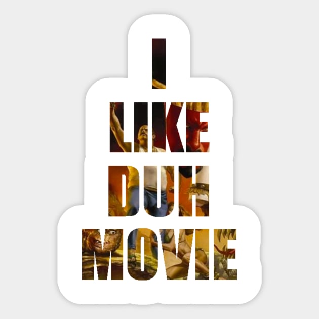 Swimcast: I LIKE DUH MOVIE Sticker by Art Comedy Pop-Culture Network!